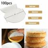 Waterproof Parchment Paper Kitchen Tool DIY Set Bakeware Air Fryer 7 Inch