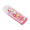 MIKIHOUSE Puzzle Blocks Trio Set Chopsticks Spoon Fork Bear Rabbit Pink Sliding Case BPA Free Dishwasher Safe Japan Kids Kindergarten Cutlery