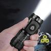 Explosive Flash Flashlight Three Eyes Hat Clip Light Mini Small Torch Hiking