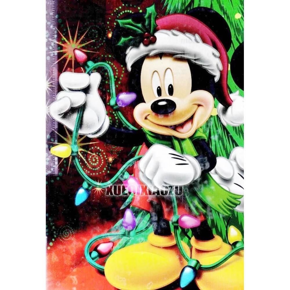 Disney Schloss Mickey Minnie 5D Diamantmalerei Voller Diamanten DIY Handgemachte Diamantmalerei Cartoon Animation Dekoratives Malerei-Set
