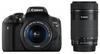 Canon EOS Kiss X8i Digital SLR Camera with Double Zoom Kit (EF-S18-55mm/EF-S55-250mm) (EOSKISSX8I-WKIT)