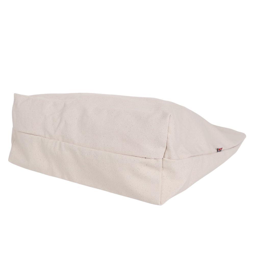 Organic Cotton Logo Tote L HY92320 Black One Size