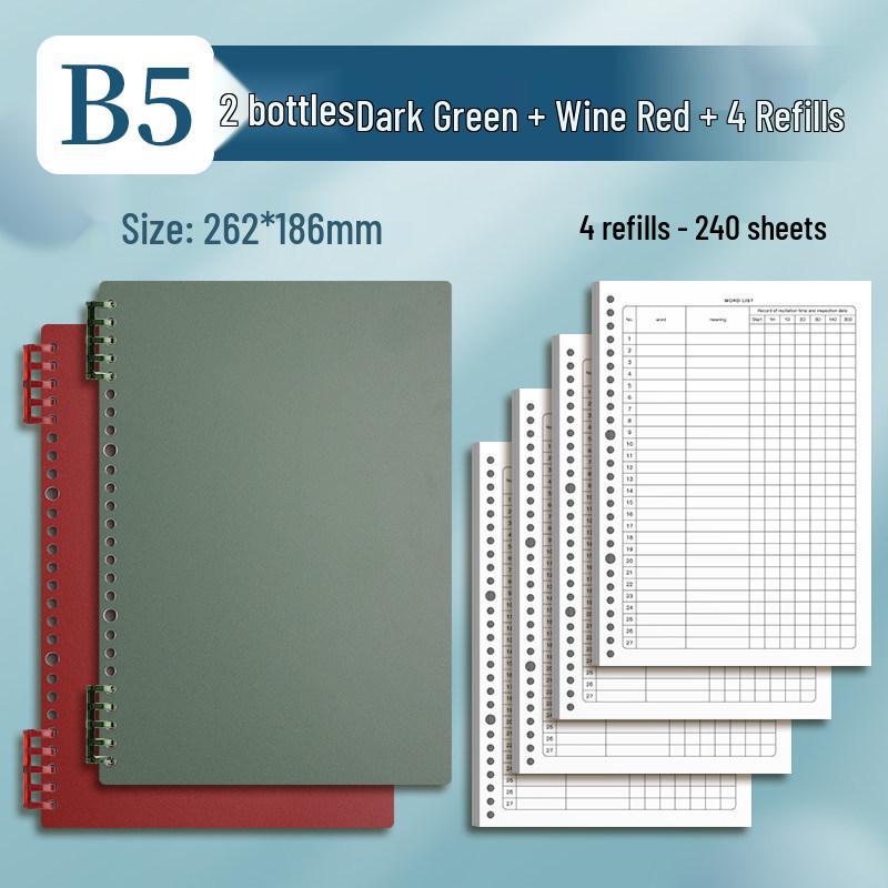 Ebbinghaus English Vocabulary Memory Book: Exam Prep & Word Review Guide