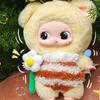 New Baby Three Spring Flower Plush Doll Blind Box Trendy Play Handmade Collection Characters Desktop Decoration Birthday Gift