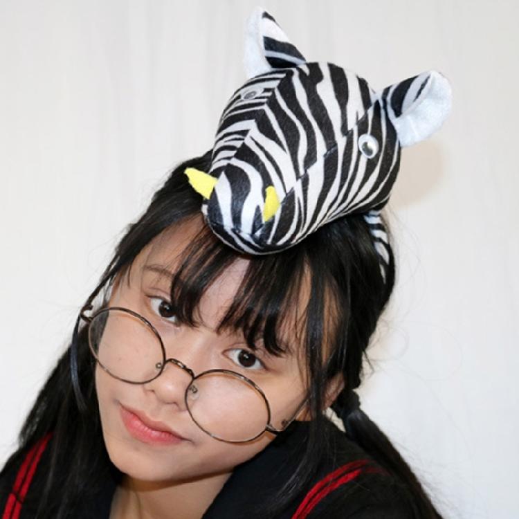 Unisex Fashionable Headdress Set Antiskidding Children Hair Hoop Ponytails Headwear for Various Hairstyles