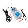 US Adapter Digital Thermostat Controller Easy to Install Hanging Display Temperature