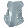 Motorcycle GS Replacement Windshield with Mounting Holes Aerodynamic Contoured Windscreen