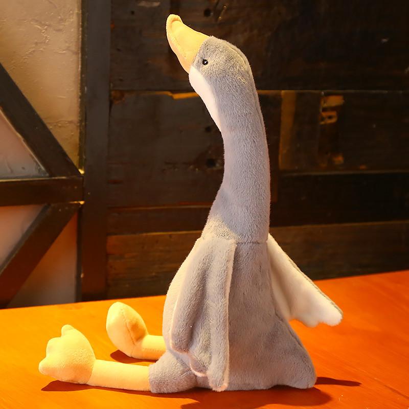 Cute White Pink Gray Swan Plush Toy Plush Doll Pillow For Kids Baby Gift And Comfort