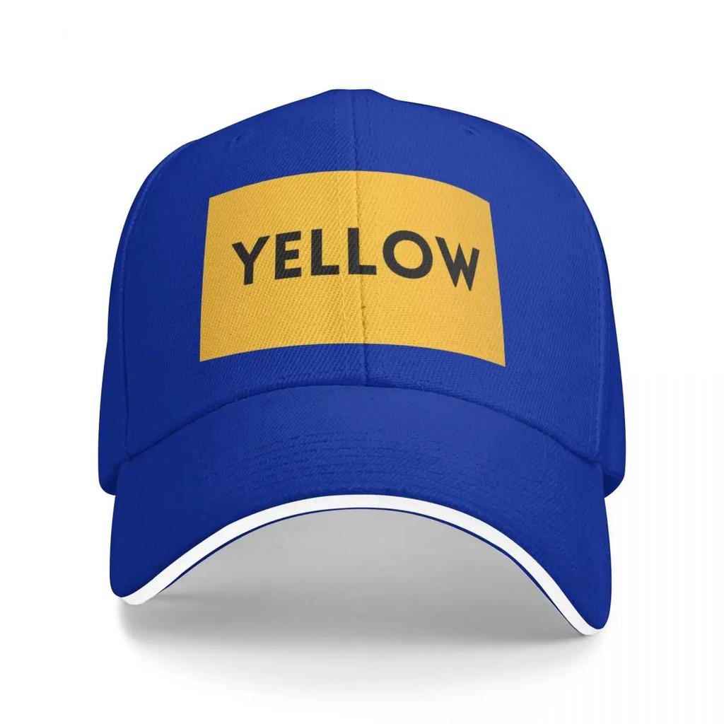 Yellow Baseball Cap Hat   Funny hats summer hat luxury woman cap Man Womens