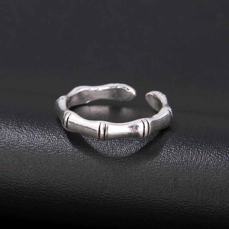 Vintage Silver Big East Gate Cross Ring Female Croix Punk Trend Men'S And Women'S Open Index Finger Ring