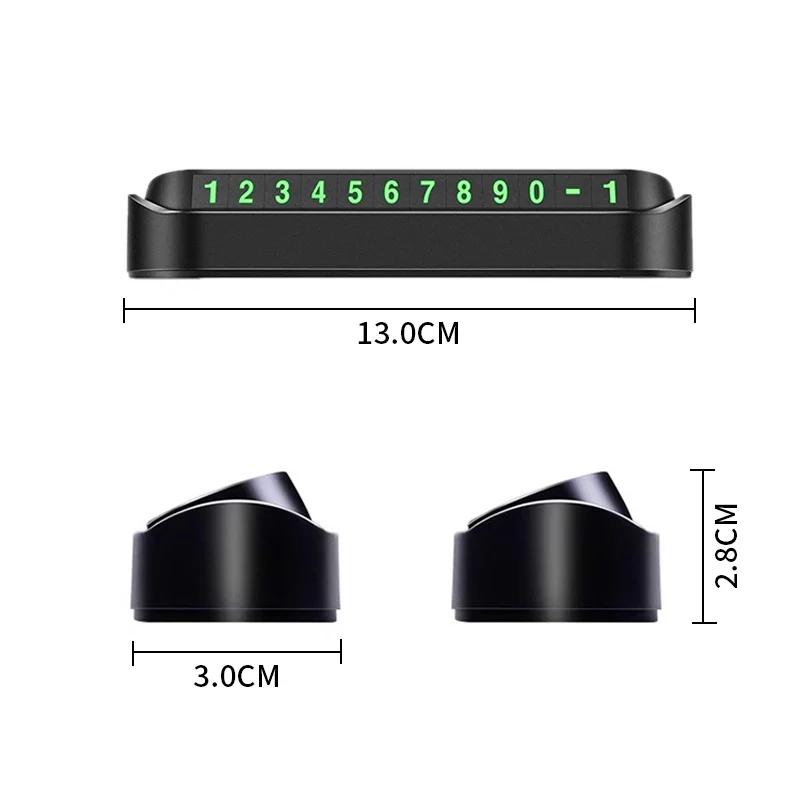 Car Temporary Parking Card Phone Number Card Accessories For Lexus FSPORT GS GX IS LS LX CT LC RC LBX NX RX 350h 450h ES UX 300e ADE1