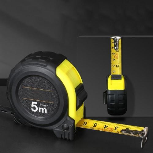FLEXMAN Tape Measure, 16.4 Feet (5 Meter) Double-Scale Measuring Tape, Thick Retractable Measuring Tape for Woodworking, Construction, and Home Improv