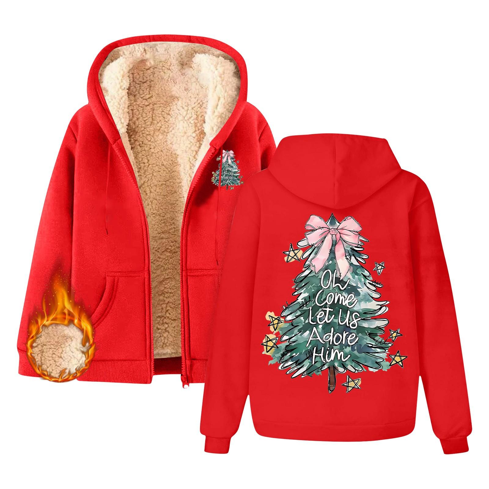 

Мужская и женская мода. Одно и то же пальто с флисовой толстой толстовкой с капюшоном. Кардиган с капюшоном. XXXL красный