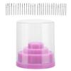 48 Slots Nail Drill Bit Case Holder Manicure Tool Organizer Display Stand