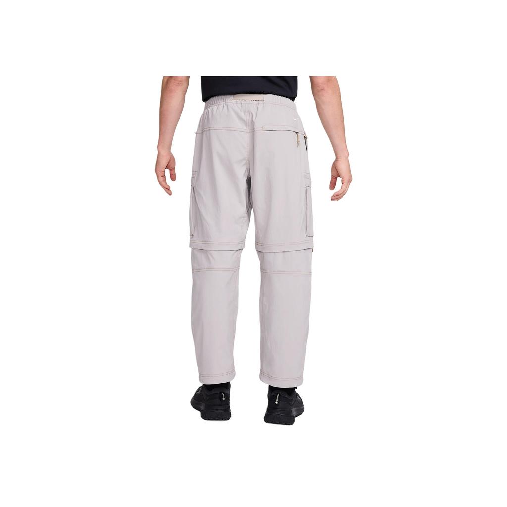 Nike Color Block Loose Hem Drawstring Cargo Pants Men pants Gray FN0429-009