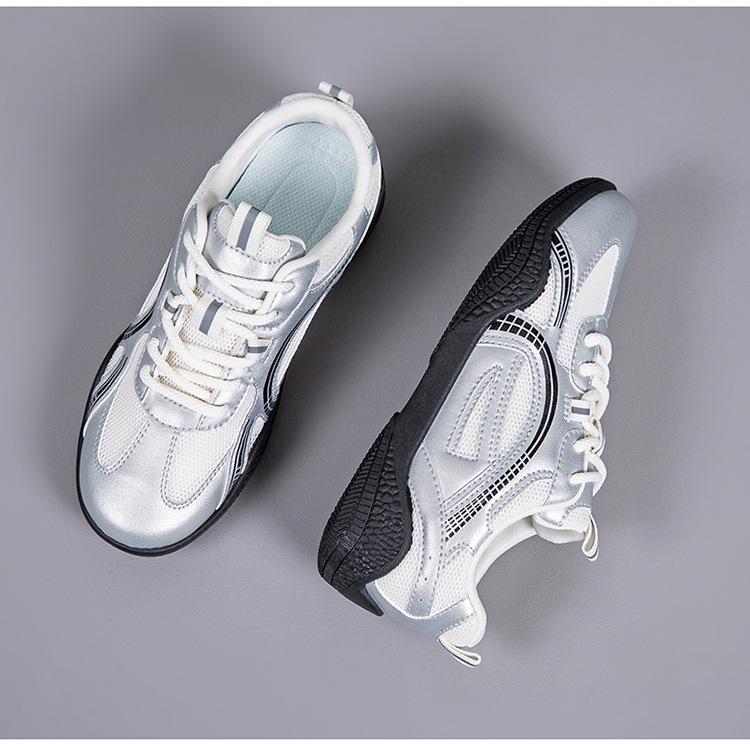 2025 Women's Non-Slip Low-Top Mesh Sneakers: Fashionable, All-Match Athletic Shoes for Students