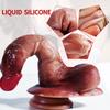Liquid Silicone Dildo Simulation Phallus Orgasm Artifact Female Masturbator Adult Products