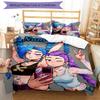 3PC Custom Name "Friendship Fun" Bedding Set Printed  Bedding Set Duvet Cover Closure Includes 1 Duvet Cover & 250 Pillowcases for Bedroom