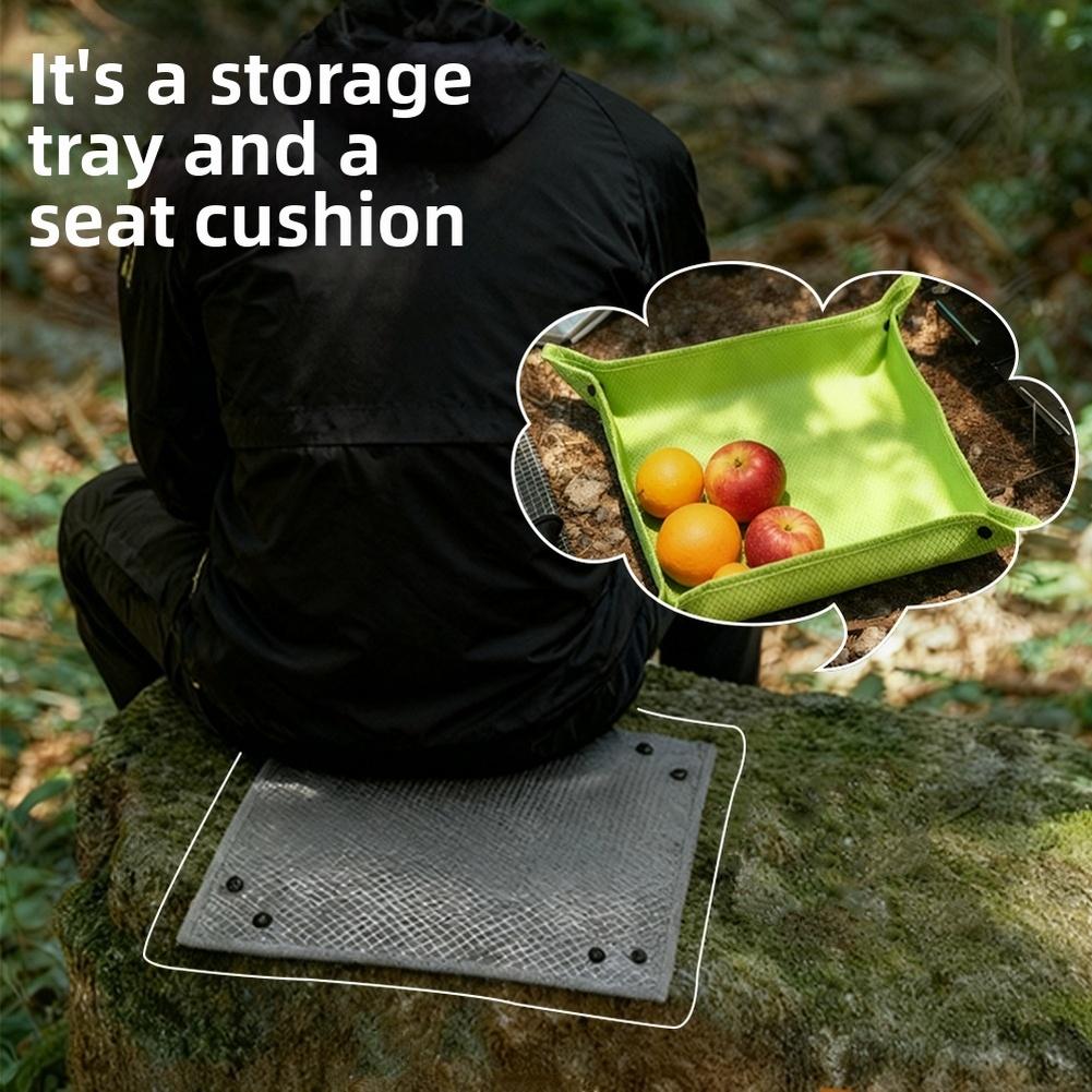 Faltbarer Filz-Aufbewahrungskorb für Zuhause, Büro und den Außenbereich Leichter, wasserdichter Organizer mit Aluminiumhaken zum Aufhängen