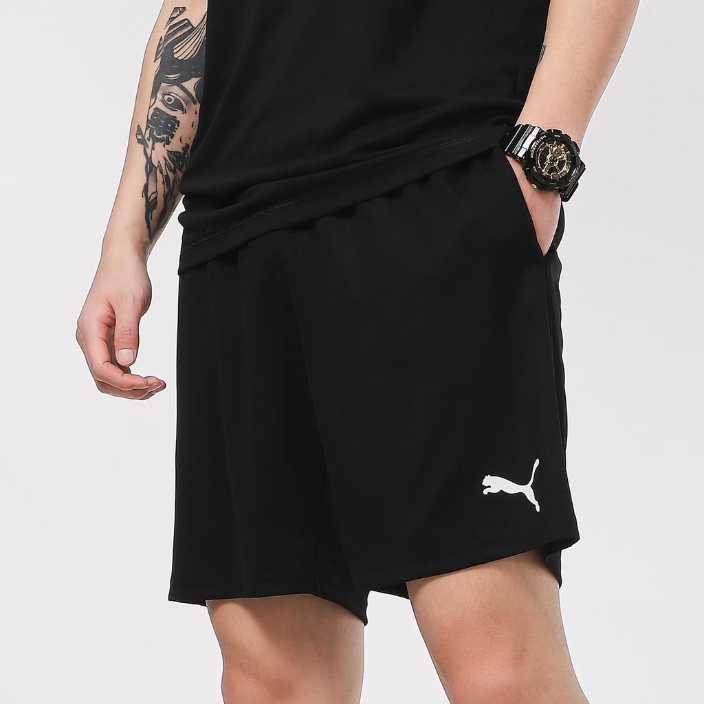 Puma Casual Sports Basketball Training Knit Shorts Men Bottoms Black 657336-03