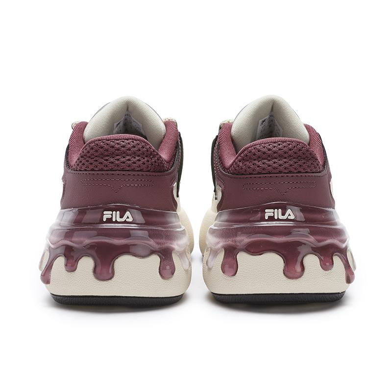 Fila Carrot 2 Comfortable Versatile Durable Low-Top Skate Shoes Women Sneaker White Purple F12W431212FNA