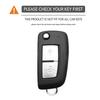 2Buttons Silicone Car Key Fob Cover Case Cap For Nissan Sunny Qashqai J11 X-Trail Murano Kashkay Juke Flip Folding Remote Case