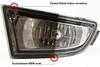 Ilmondomall Headlight Taillight and Fog Light Light Black x Light Film, Film, Film, (040 200cm, Black)