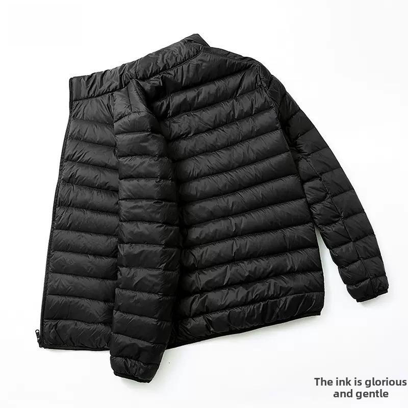 

2023 Men s Fashion Hooded Winter Coat - White Duck Down Jacket 3XL