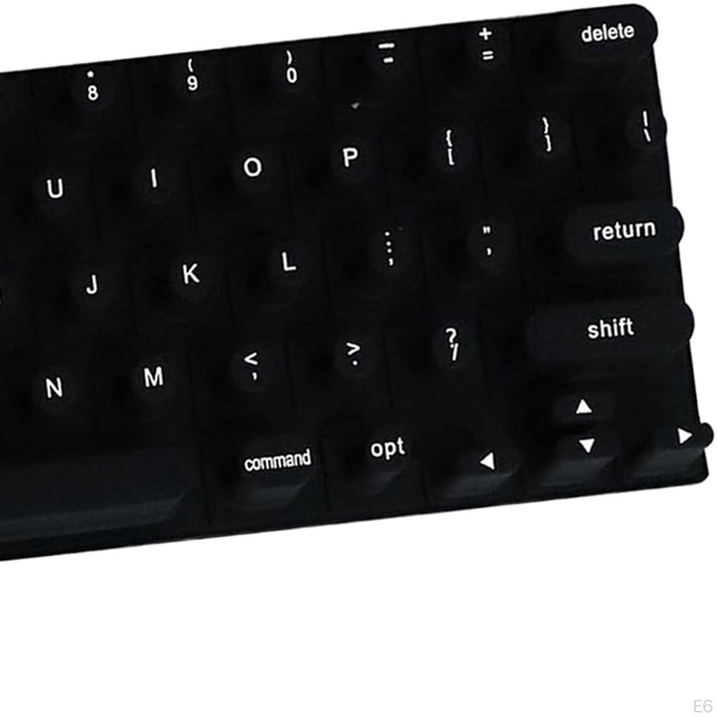 Anti-static Silicone Keyboard Cover Protector for Laptop, Comfortable And Practical Manicure