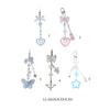 Fashionable Keycord Stylish Phone Pendant Card Book Pendant Key Lanyard Lovely Bag Pendant Suitable for Any Occasion