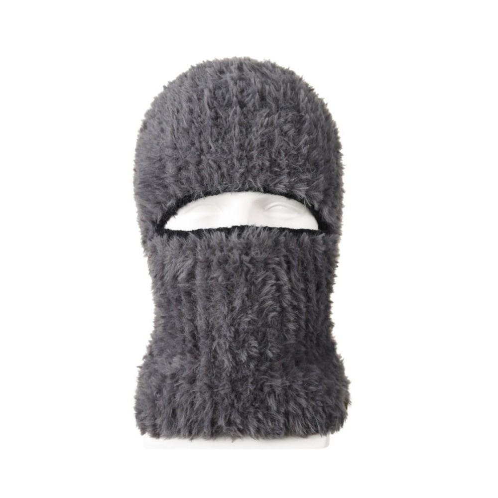 Neck Warmer Full Face Pullover Cap Thickened Ski Knitted Mask Casual Winter Balaclavas Cap Outdoor