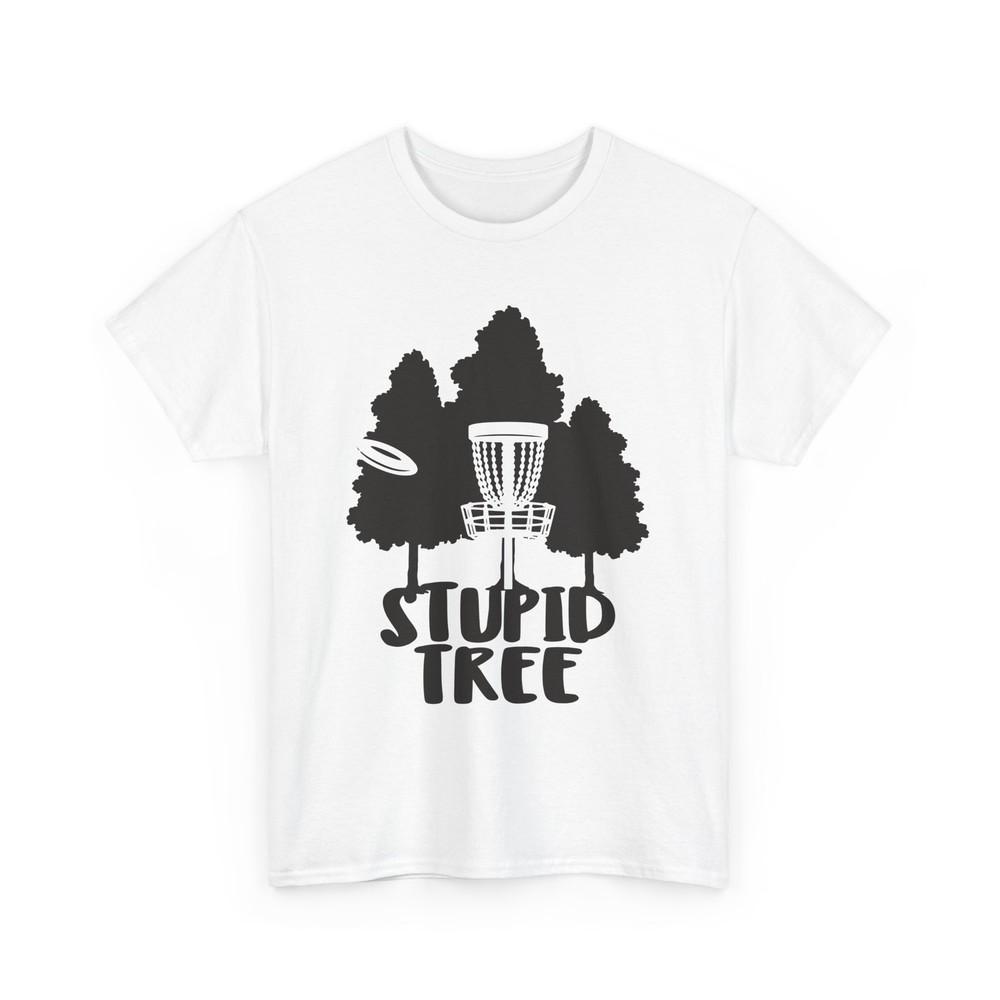 

Disc Golfing Shirt, Disc Golf Player Stupid Tree Sports Lovers Women Men Shirt 4XL