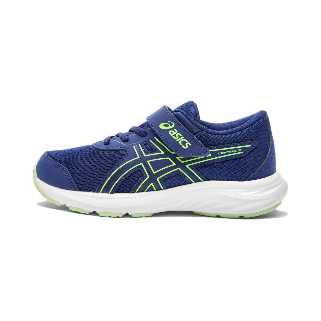 Asics Contend 9 PS Blue Expanse Kids Sneakers Black 1014A338-402