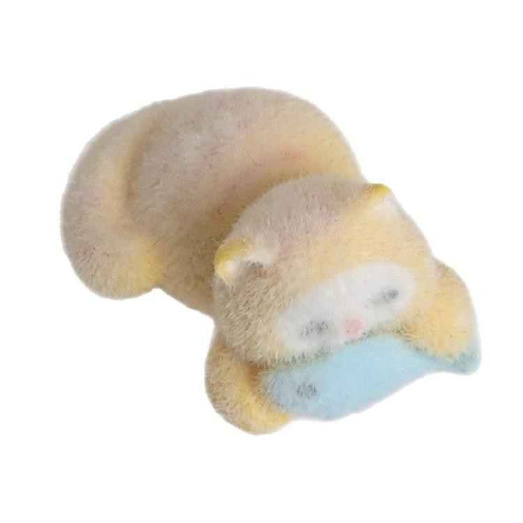 Nonslip Hair Clip For Sports Dance Cute Cats Design Barrettes Strong Hold Comfortable Hairpiece Cartoon Accessory