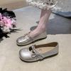 Flat-bottomed Fairy Wind Gentle Single Shoes Female Summer 2025 New Versatile Skirt Evening Shoes One Pedal Doudou Shoes