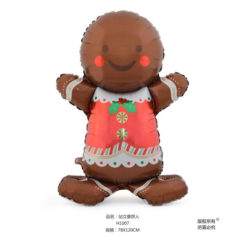 

Giant Stand Pedestal Snowman Foil Balloons New Year Christmas Decorations Navidad 2026 Decor Party Supplies A6