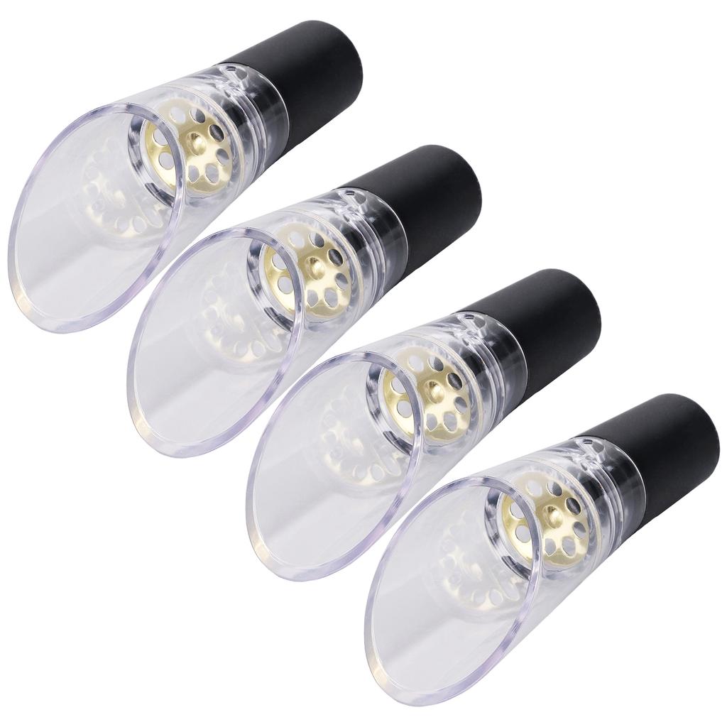 4PCS Wine Aerator Pourer PC Eco Friendly Decanter Spout Bar Accessories for Household Party