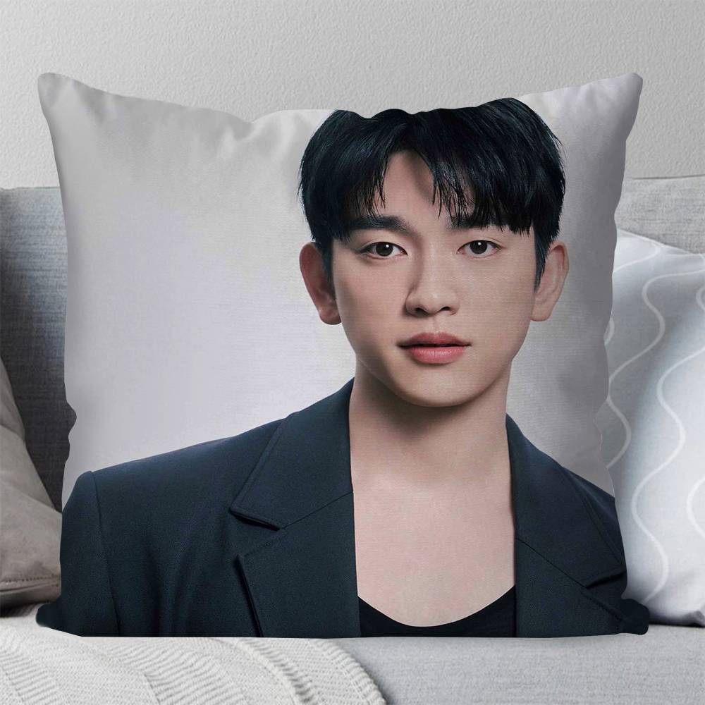 Korean Celebrity PPark Jinyoung Pillow Case Fashion Square Pillowcase Bedroom Sofa Room Ins Decoration Leisure
