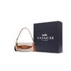 Coach Harley 23 Classic Logo Saddle Bag Women Shoulder Bag Chalk Polished-Amber CR511-B4TXF