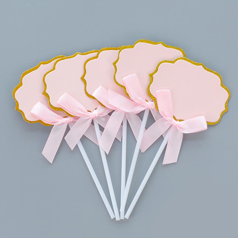 Writable Cloud Topper Greeting Card for Cake Decoration - Birthday & Dessert Table Accessory