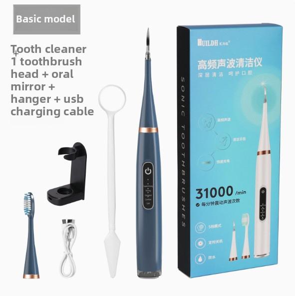 

Новый бытовой звуковой электрический очиститель зубов для удаления зубного камня и зубного камня 2-в-1 Электрический прибор для ухода за зубной щеткой