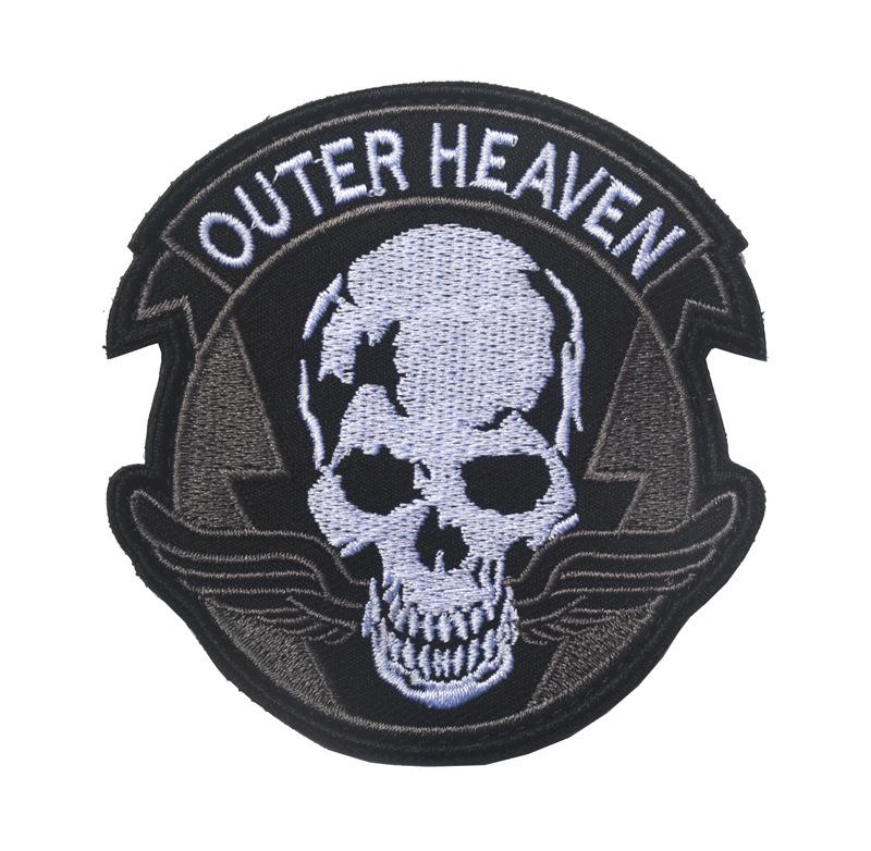 Outer Heaven Peace Walker Metal Gear Embroidered Velcro Patch