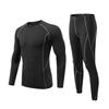 Men's Outdoor Compression Suit - Elastic & Comfortable Fitness Wear Tights for Running & Training