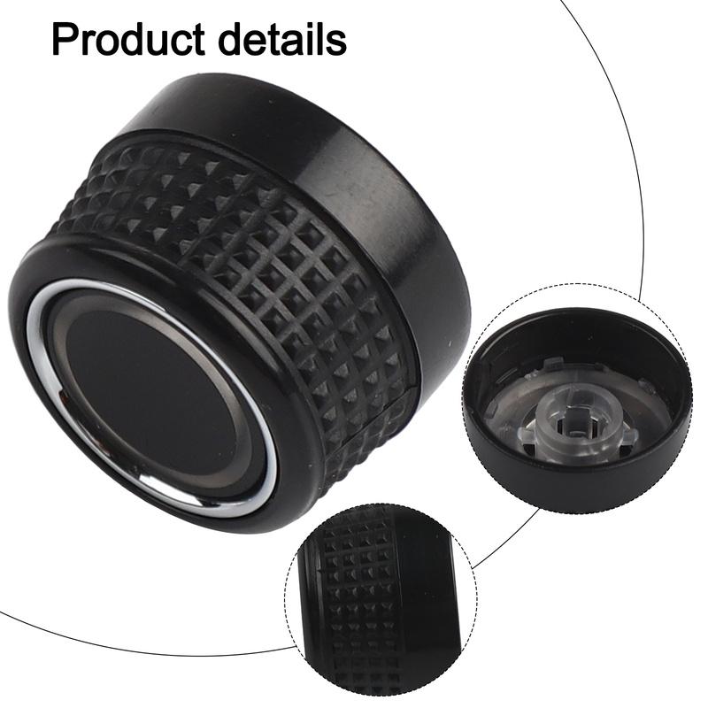 Audio Control Enhancement Car Radio Knob Turn Knob For Car Audio Easy tallation Hassle-Free Upgrade OEM Part Number 6C0919603