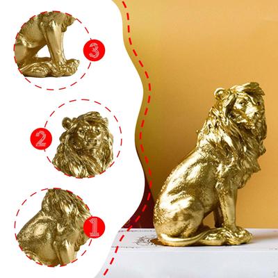 Tierfigur Löwendesign für Büro- und Wohnzimmerausstellung