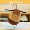 Cake Three Fun Names Coffee Biscuits Plush Toy Pendant For Decoration Bag