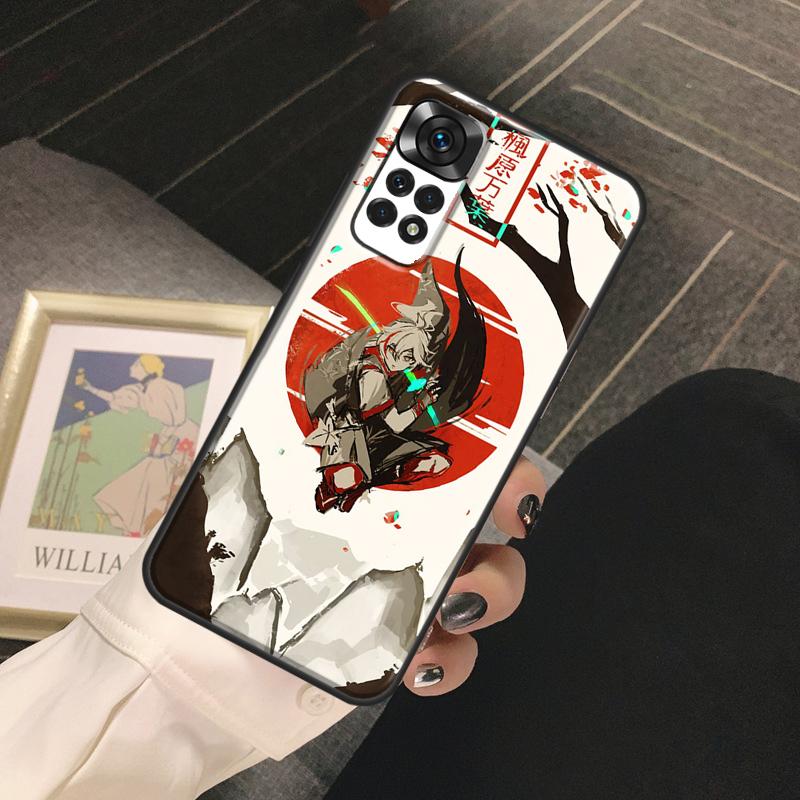 Genshin Impact Kaedehara Kazuha Funda For Xiaomi Redmi Note 13 14 Pro 9 10 11 12 Pro 10S 11S 12S Redmi 13C 10C 12C 14C Case
