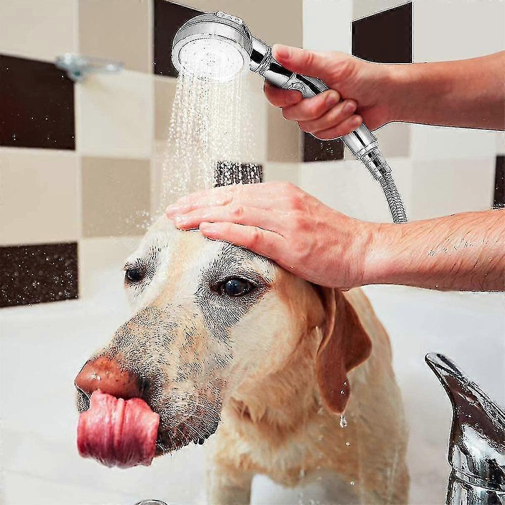 High Pressure Shower Head, Handheld Showerhead With On/off Button