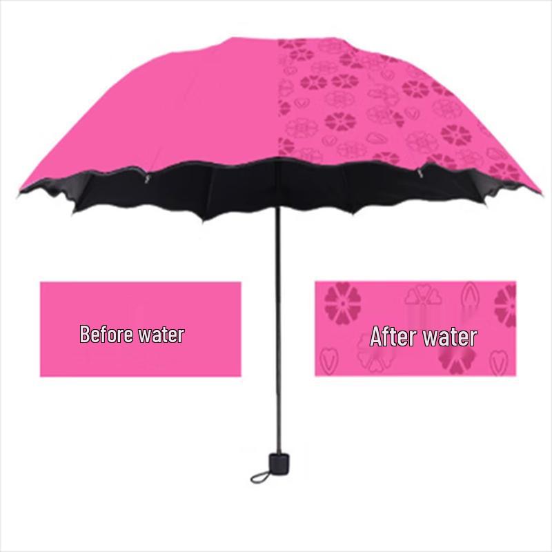 Thickened Large Magic Bloom Dual-Use Umbrella