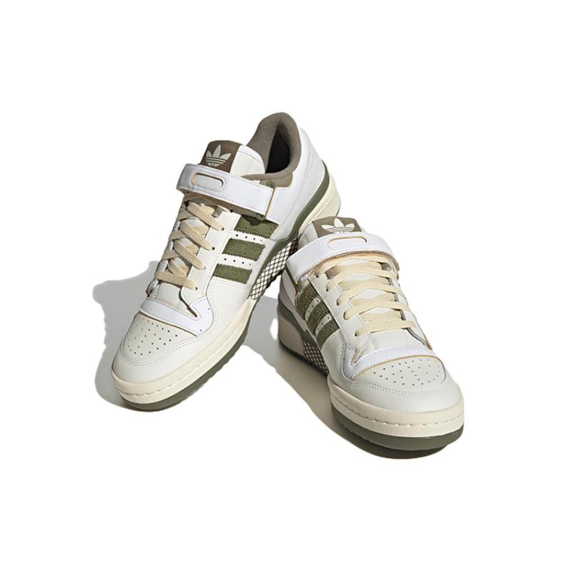 Adidas Forum 84 Low 'Off White Olive' Sneakers ID4762